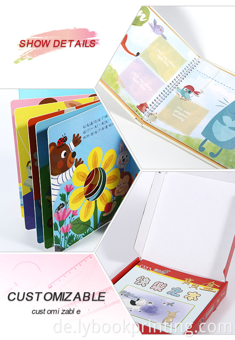 Custom Good Price Children Book Publisher in China / English Books für Kinder / Cartoon Kinder Englisch Story Books Bücher